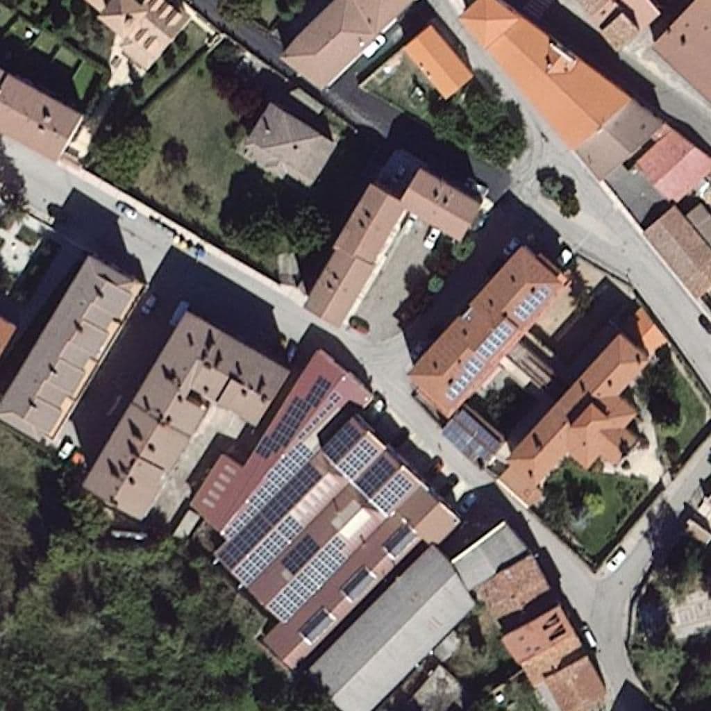 Aerial view of the grounds of SAN ROQUE