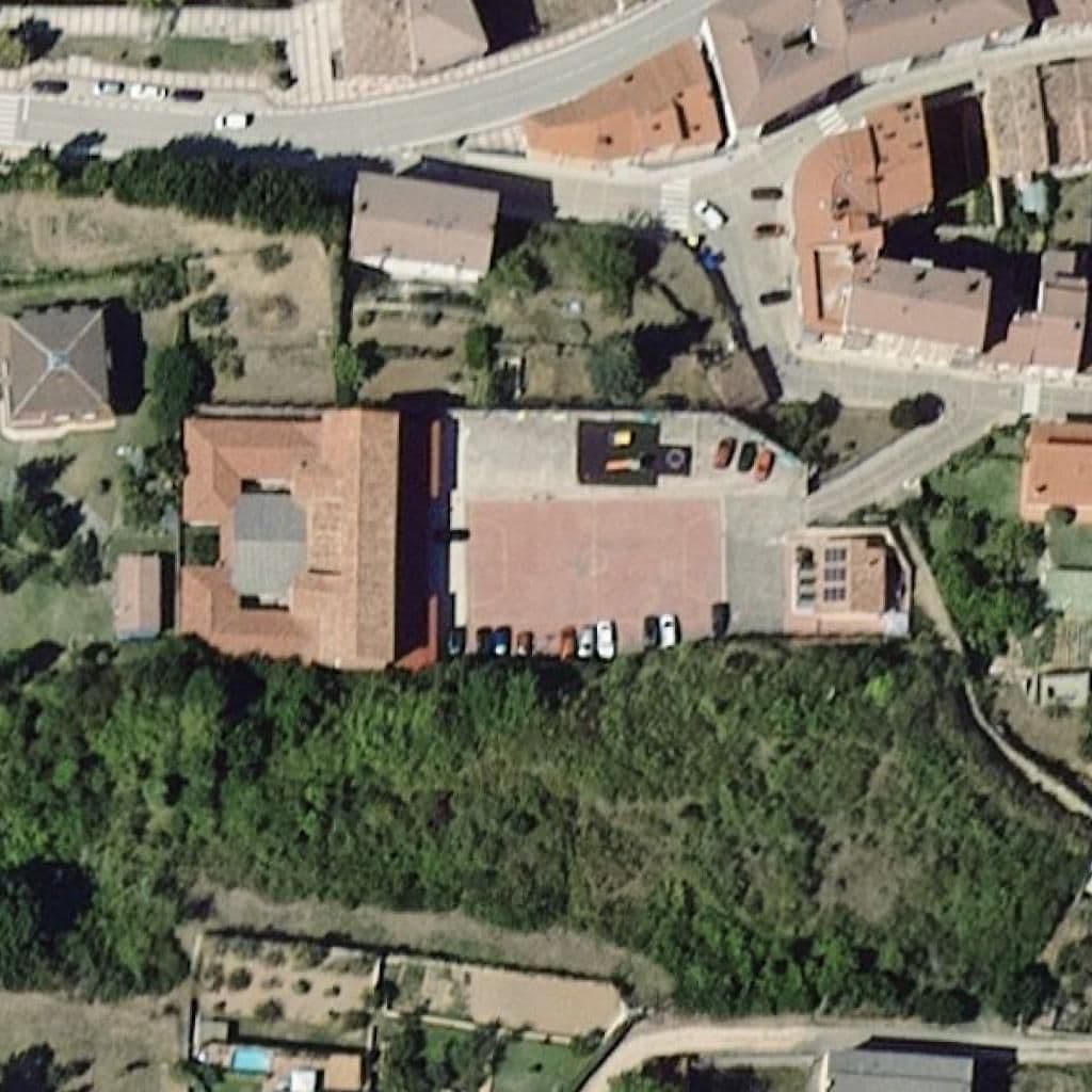 Aerial view of the grounds of SAN SALVADOR