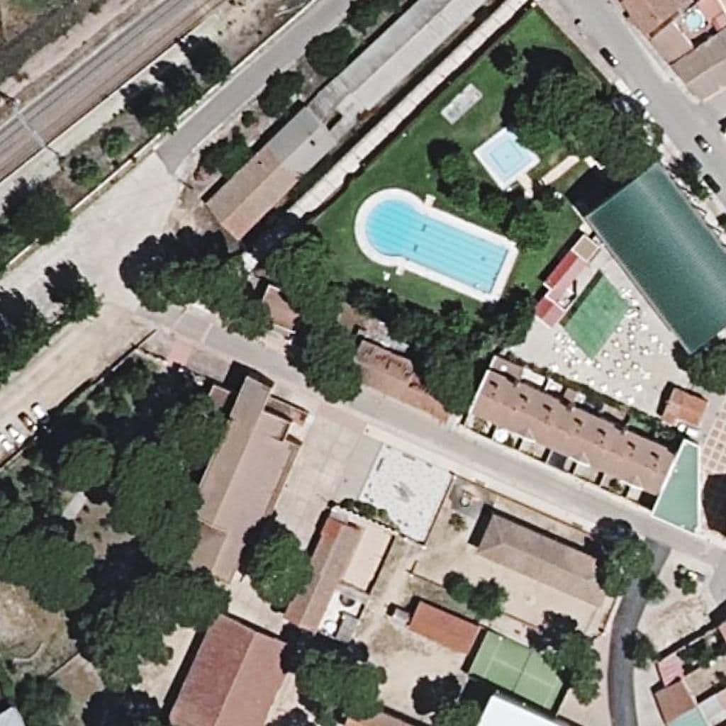Вид згори на територію школи «SAN SEBASTIÁN»