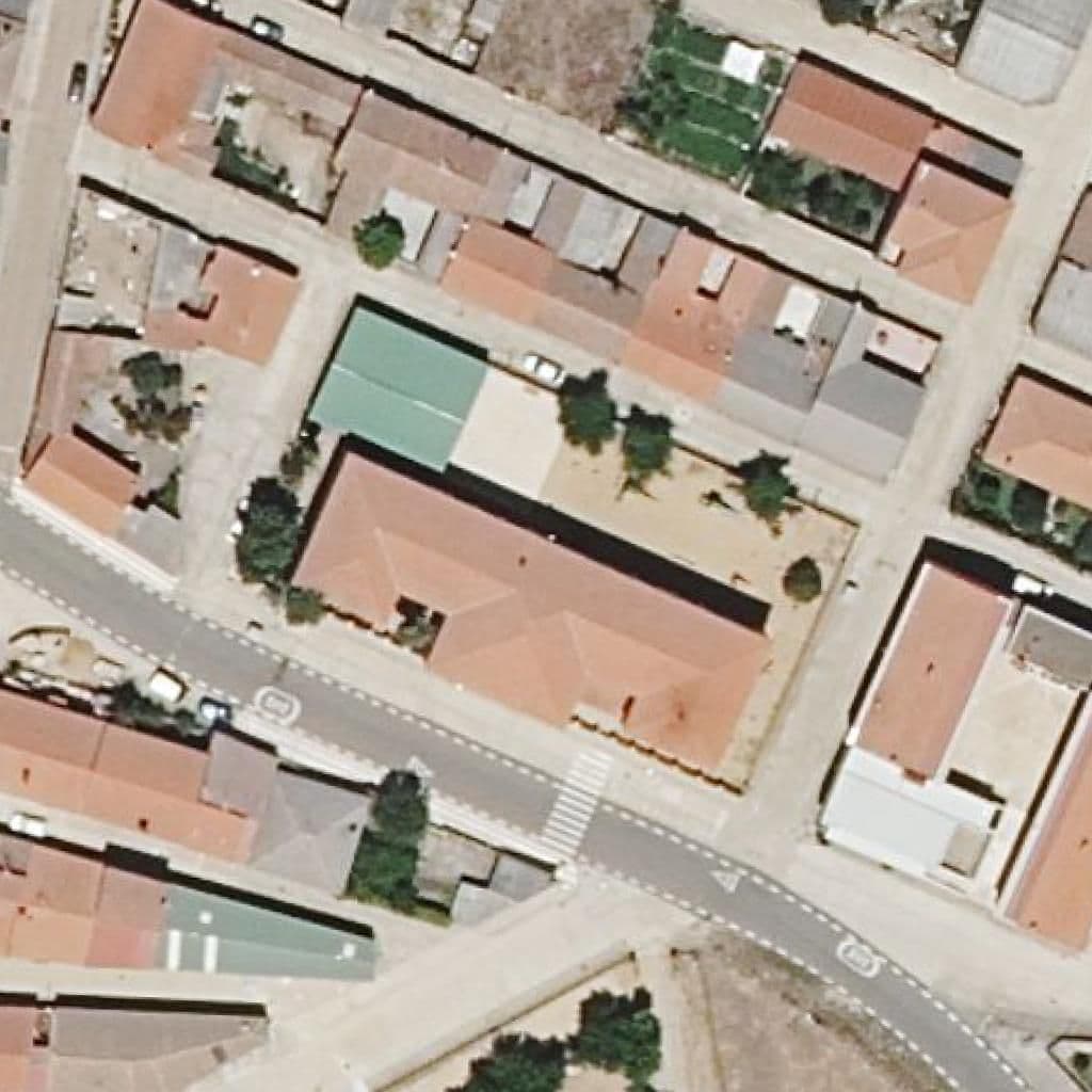 Aerial view of the grounds of SANCTI-SPIRITUS
