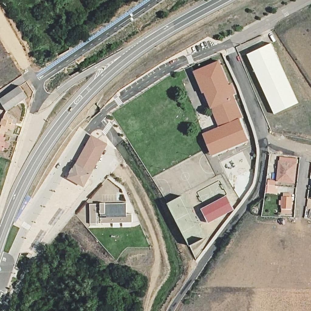 Aerial view of the grounds of SANTIAGO APÓSTOL