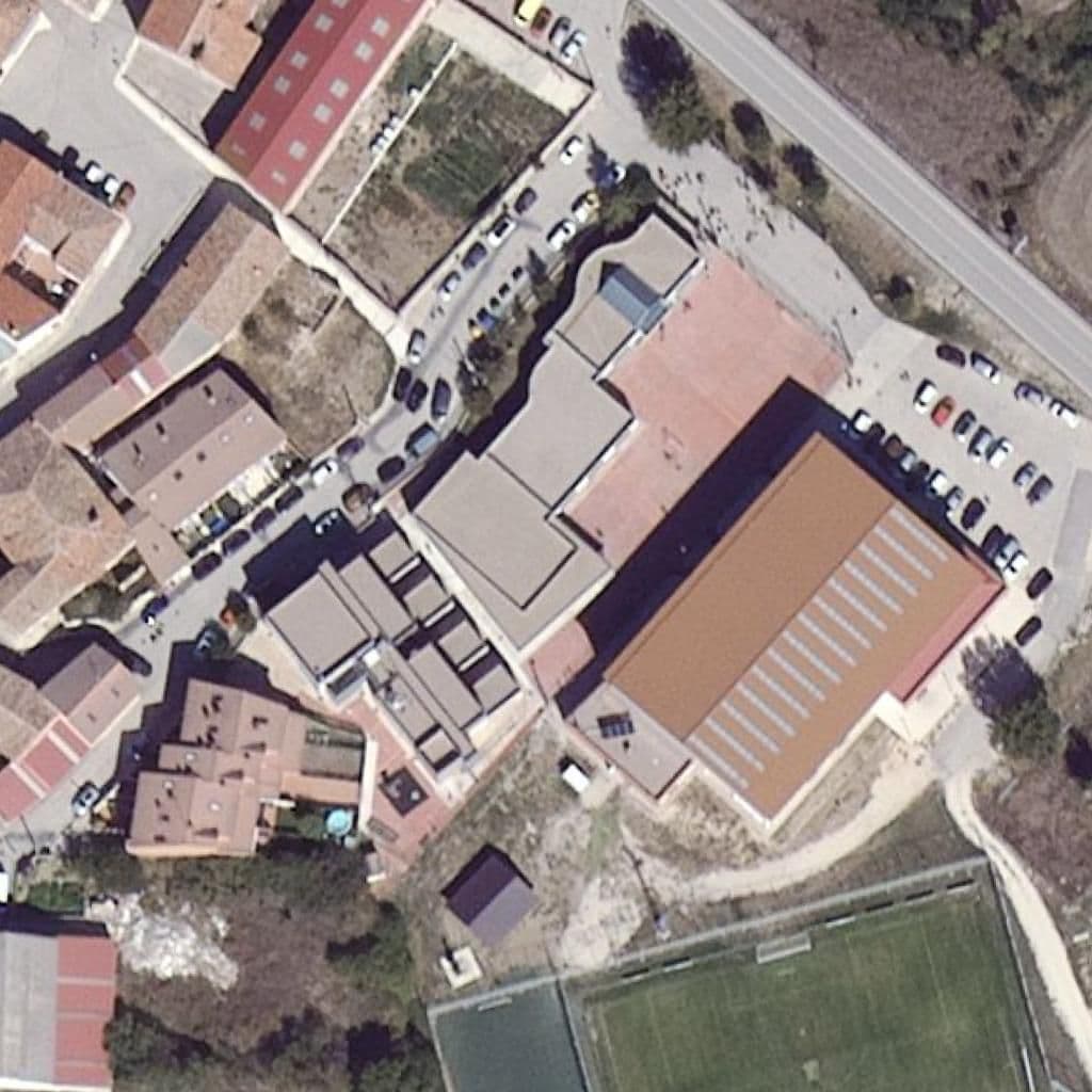 Aerial view of the grounds of SATURNINO CALLEJA