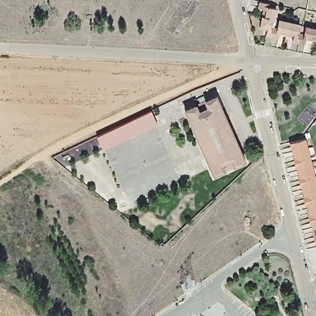 Aerial view of the grounds of TELENO