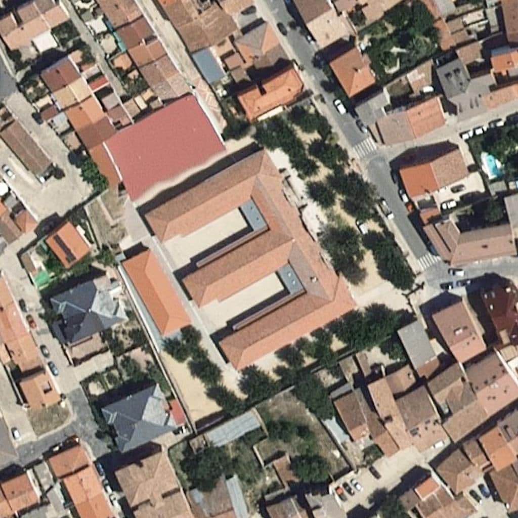 Aerial view of the grounds of TOROS DE GUISANDO
