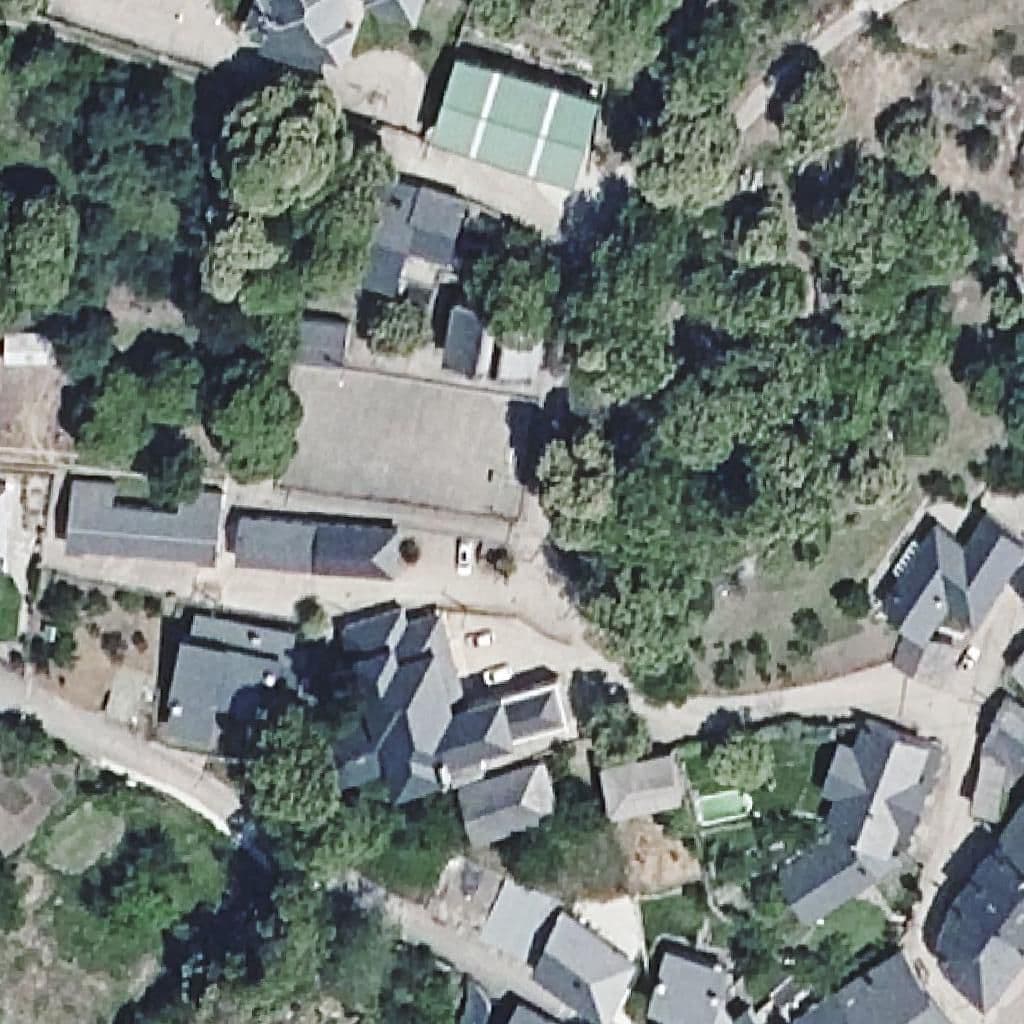 Aerial view of the grounds of TUELA-BIBEY