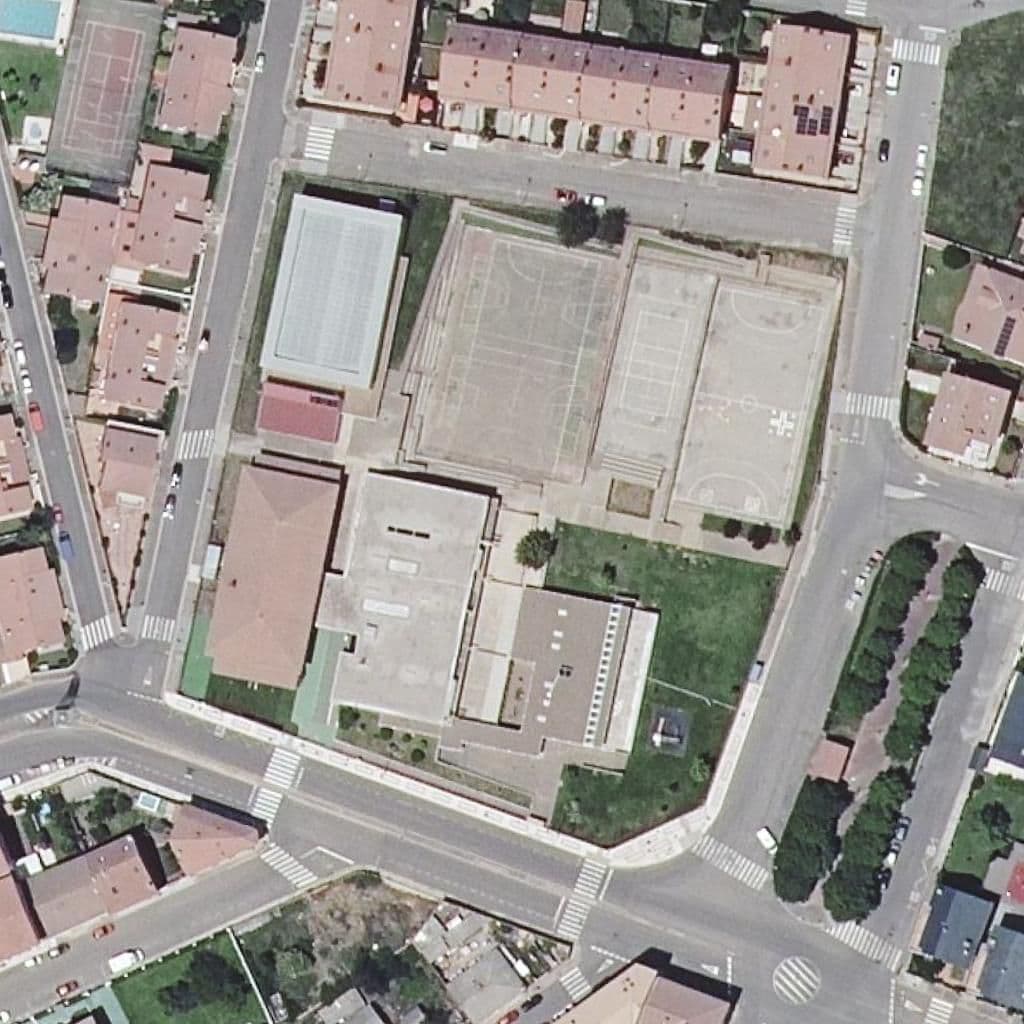 Aerial view of the grounds of VILLA ROMANA