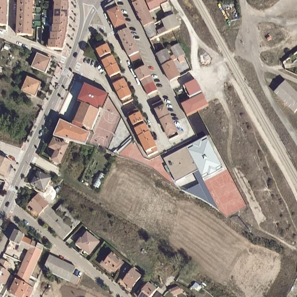 Aerial view of the grounds of VILLAGONZALO-PEDERNALES