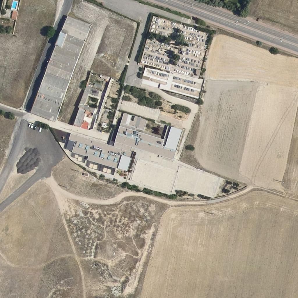 Aerial view of the grounds of VIOLETA MONREAL