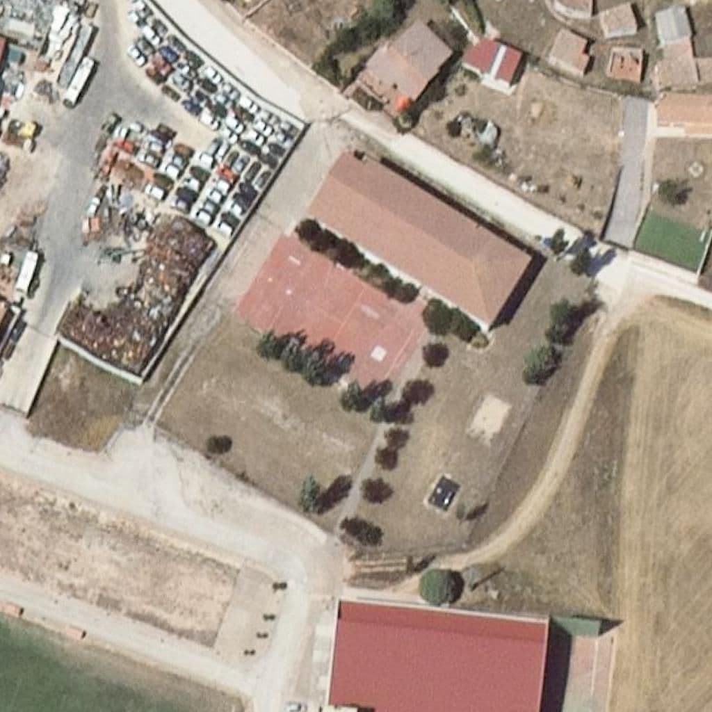 Aerial view of the grounds of VIRGEN DE LOS ESCUDEROS