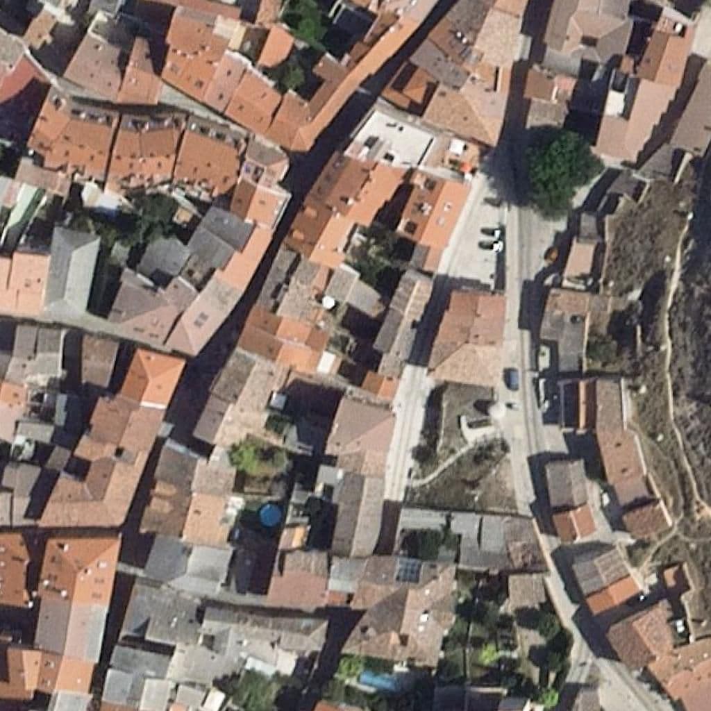 Aerial view of the grounds of LA INMACULADA