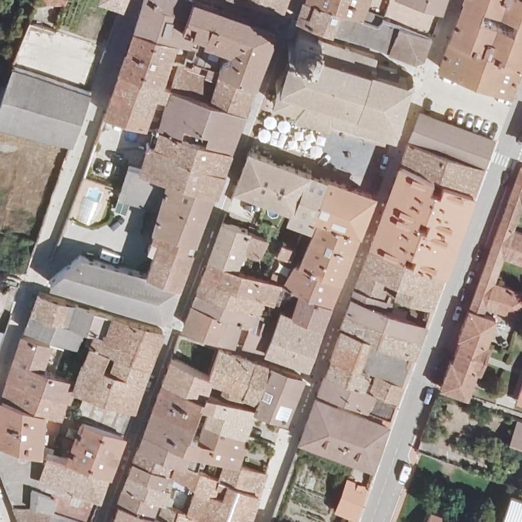 Aerial view of the grounds of ARGANTZON
