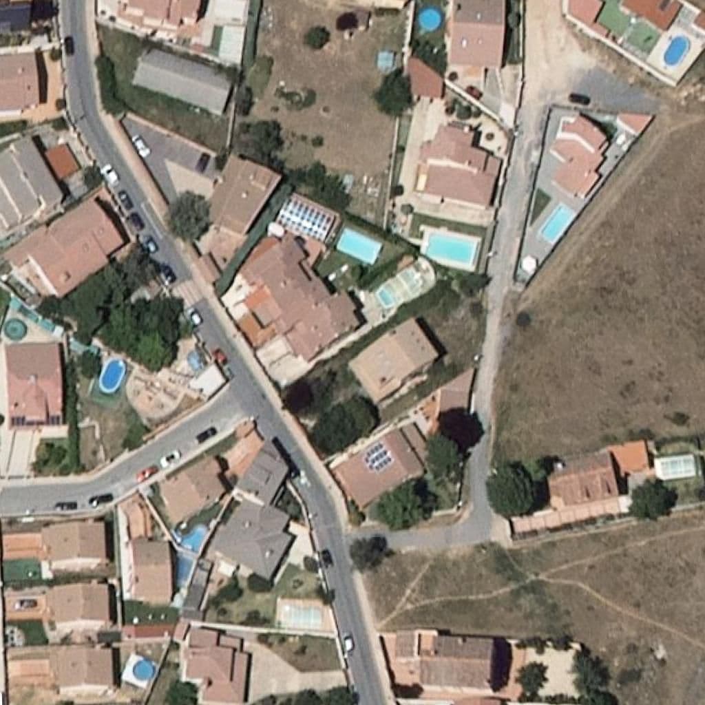 Aerial view of the grounds of ÉRASE UNA VEZ