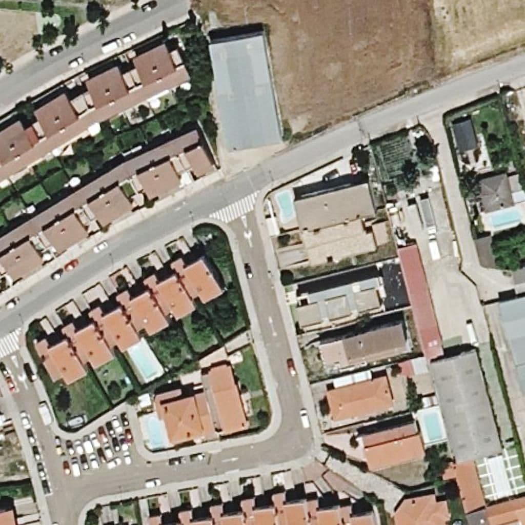 Вид згори на територію школи «LA CASA DE CAMPO»