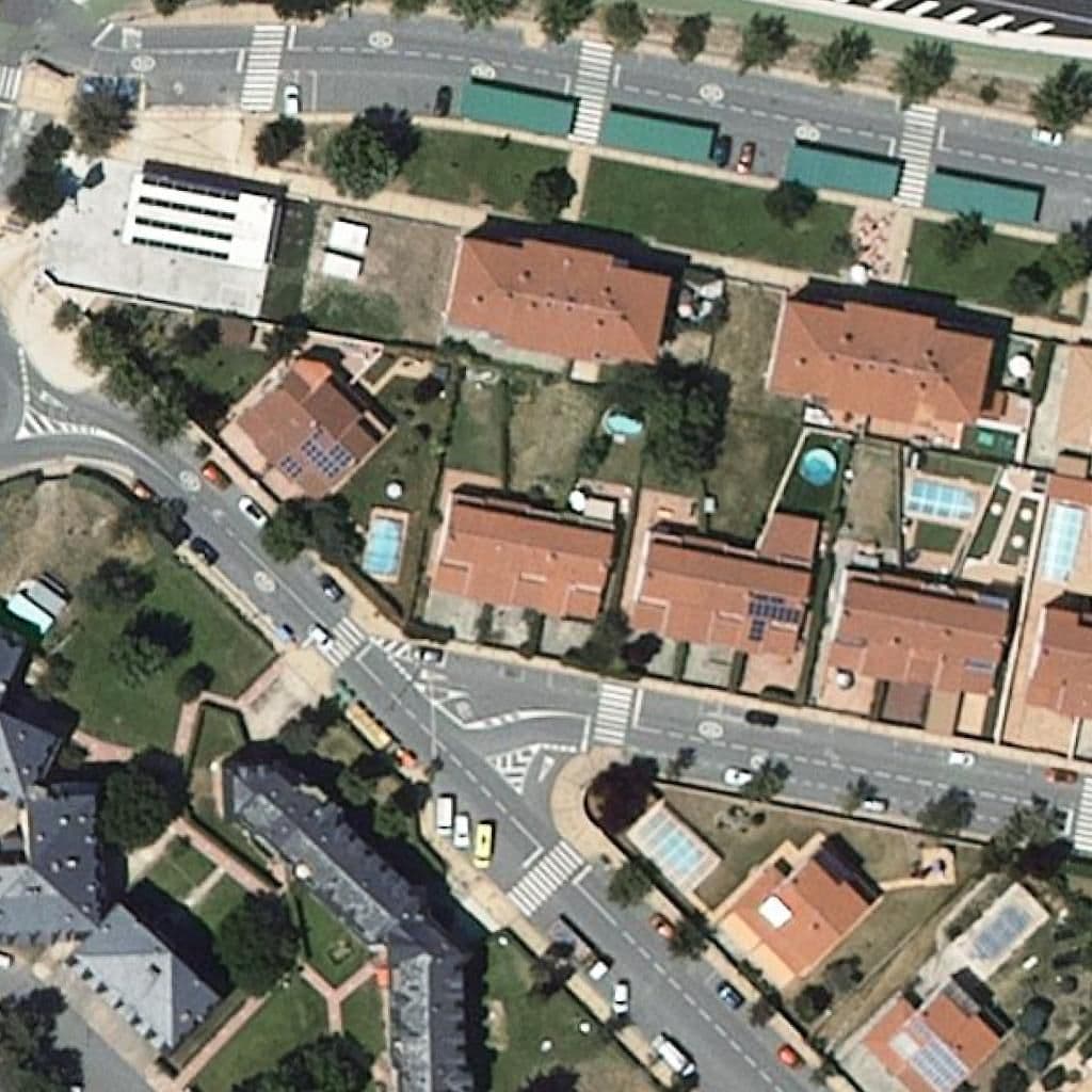 Aerial view of the grounds of LOS ENANITOS