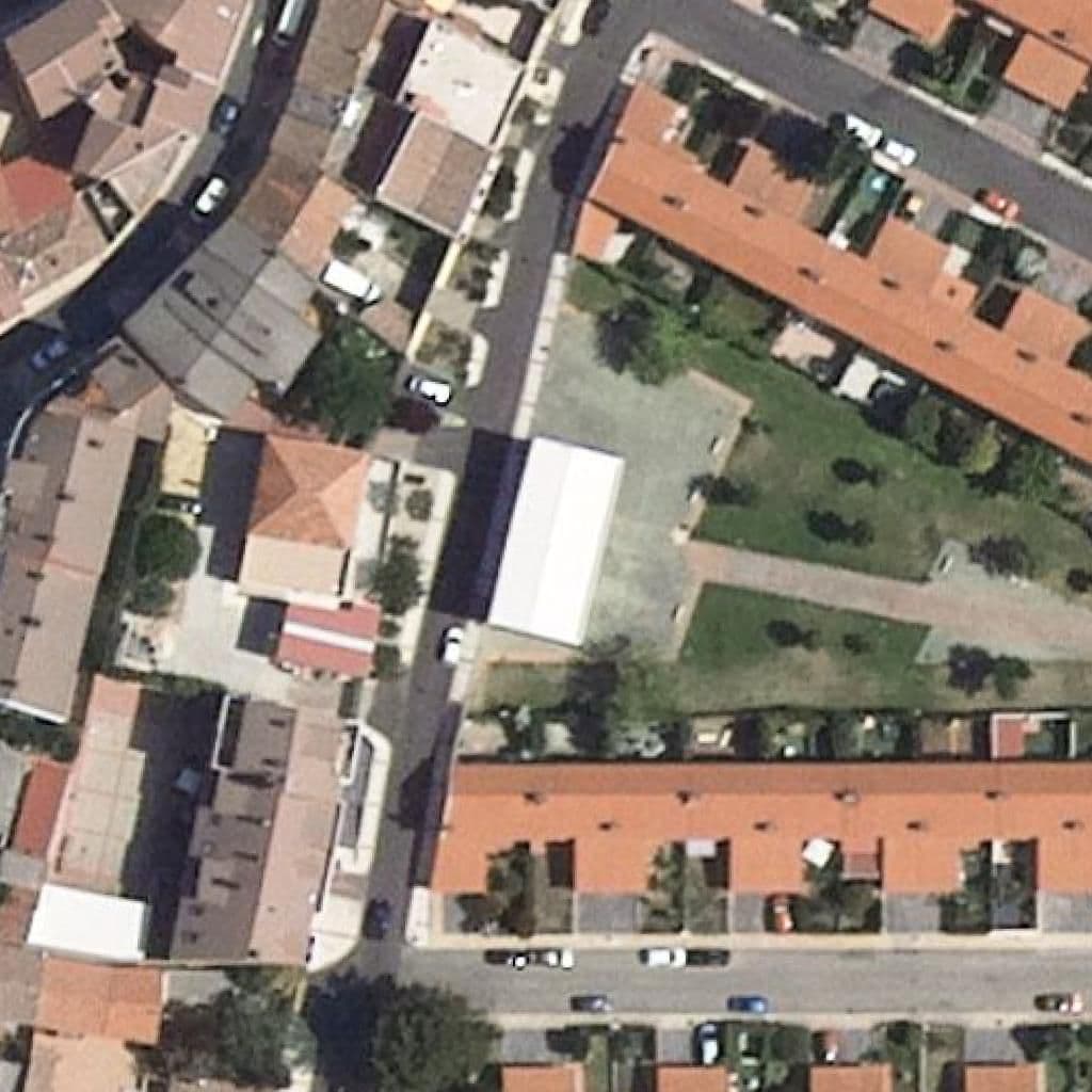 Aerial view of the grounds of PALOTES