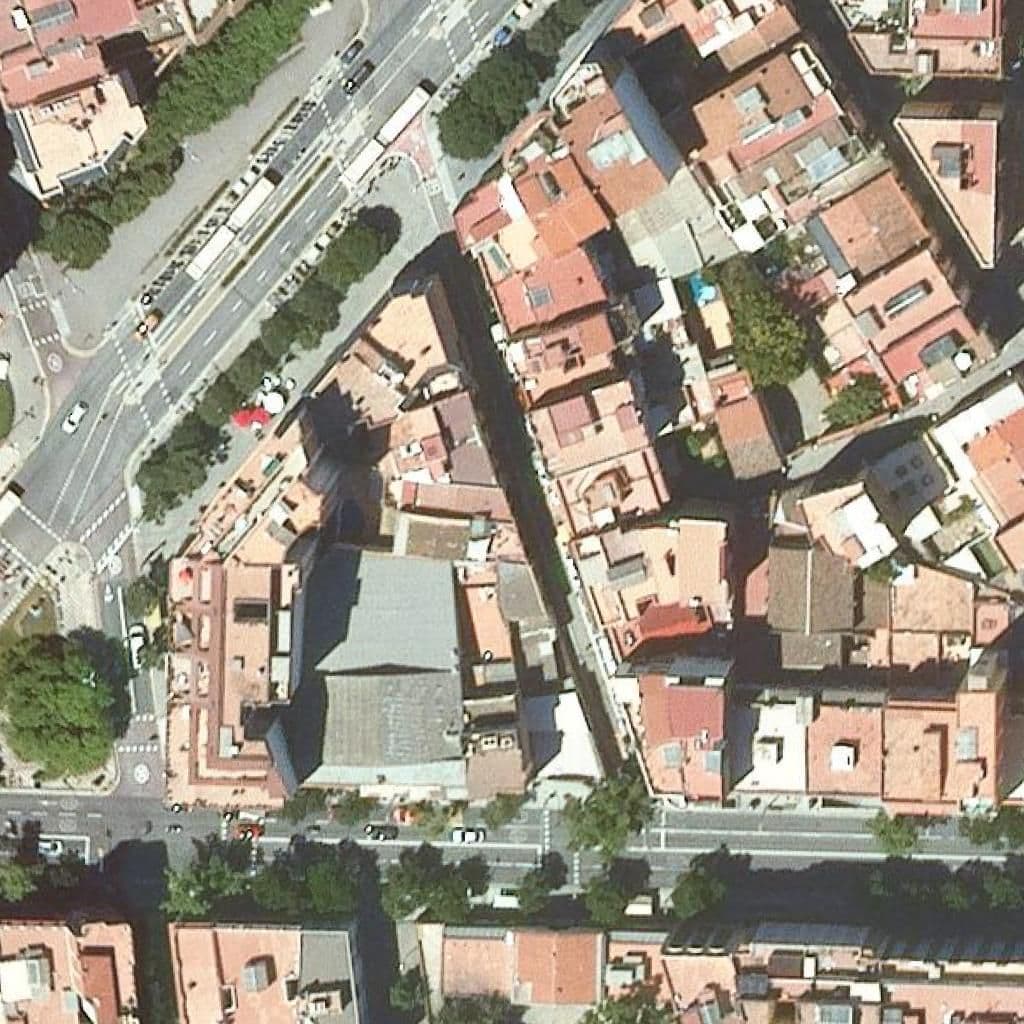 Aerial view of the grounds of Lli Privada Ratolinet