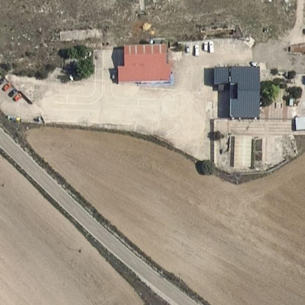 Aerial view of the grounds of AT-DAC