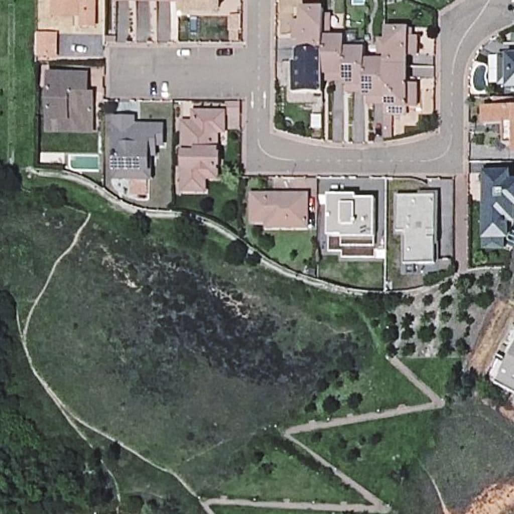 Aerial view of the grounds of ALTO SOL