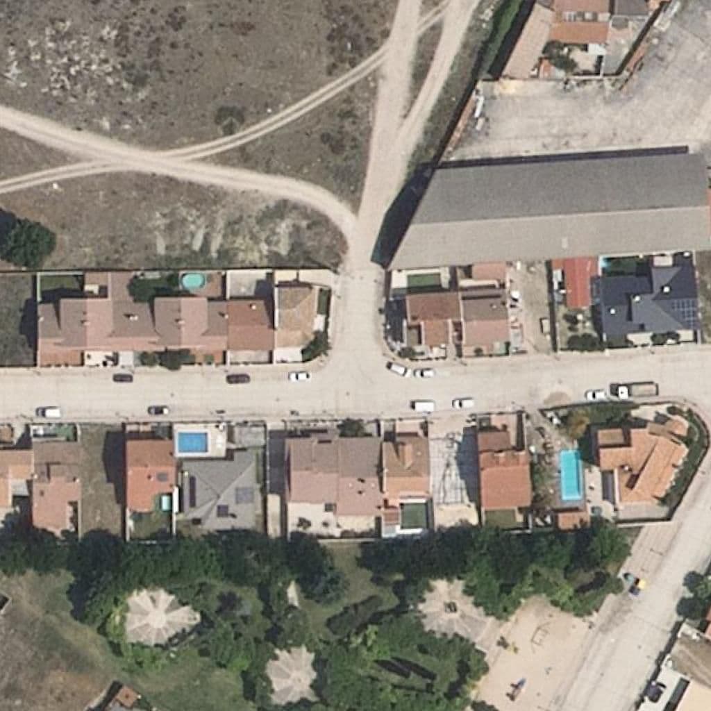 Aerial view of the grounds of BABYLANDIA - LA CASA DE LOS NIÑOS