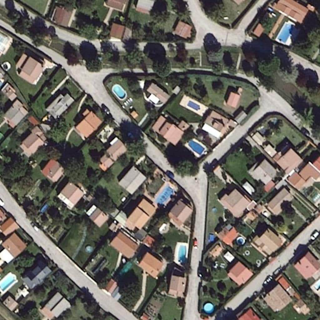 Aerial view of the grounds of BENJAMÍN