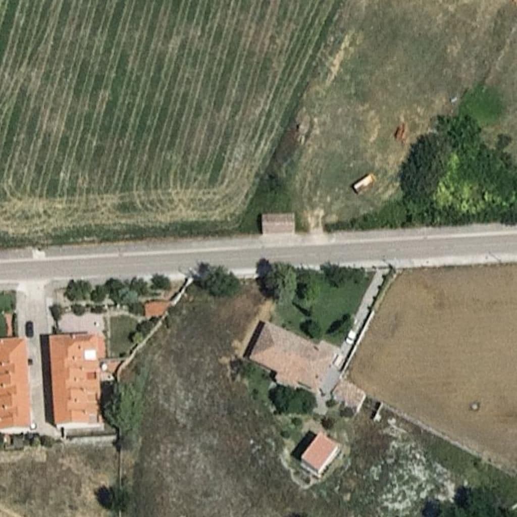 Aerial view of the grounds of CEVICO DE LA TORRE