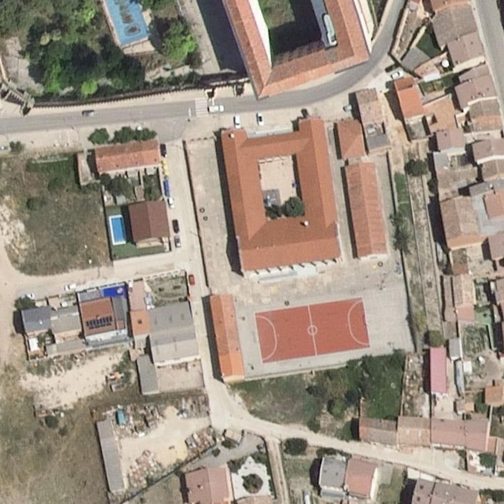 Aerial view of the grounds of EL GARABATO