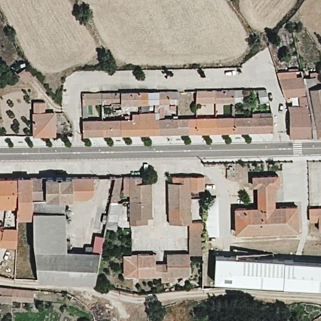 Aerial view of the grounds of EL NIDO SAYAGUÉS