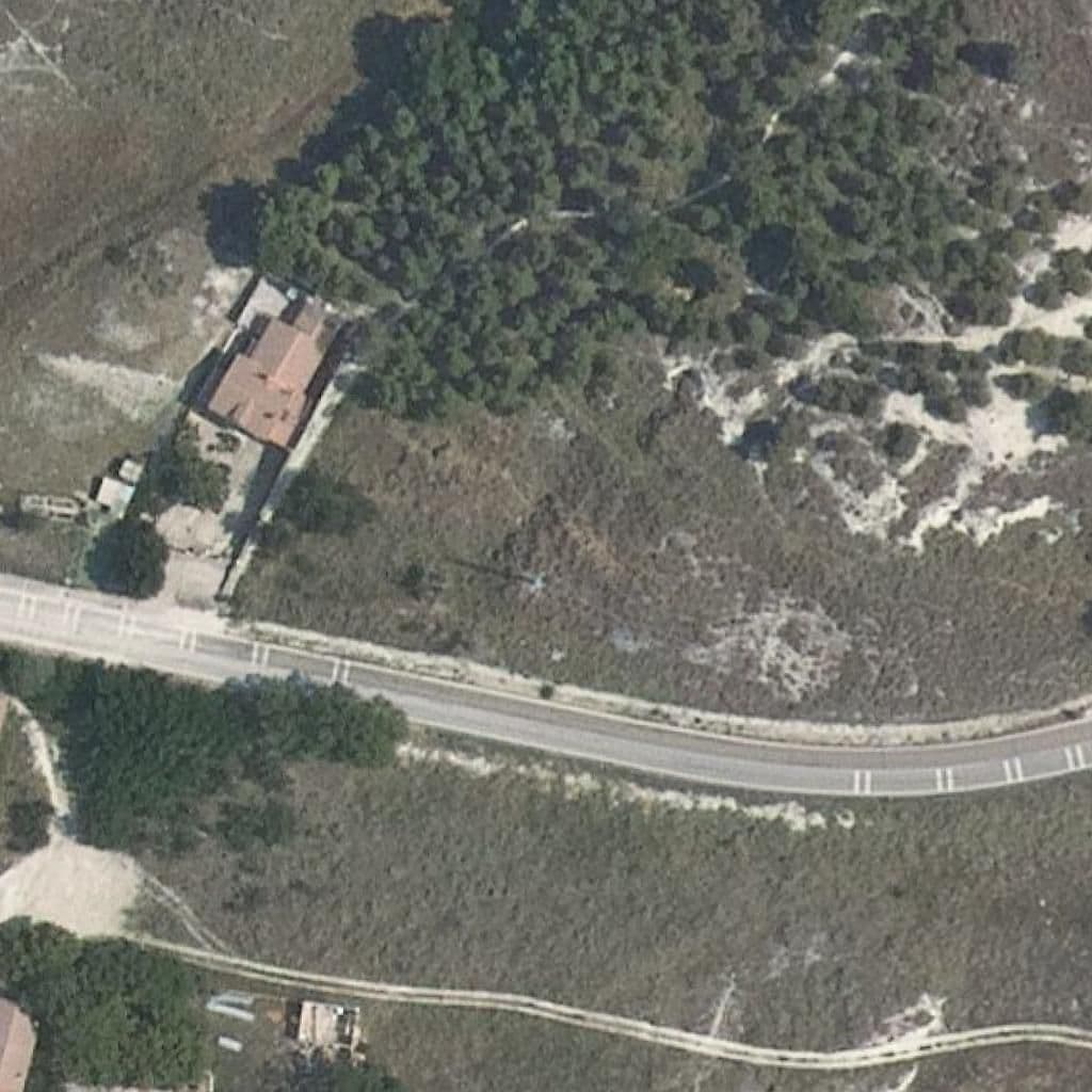 Aerial view of the grounds of EL PINAR