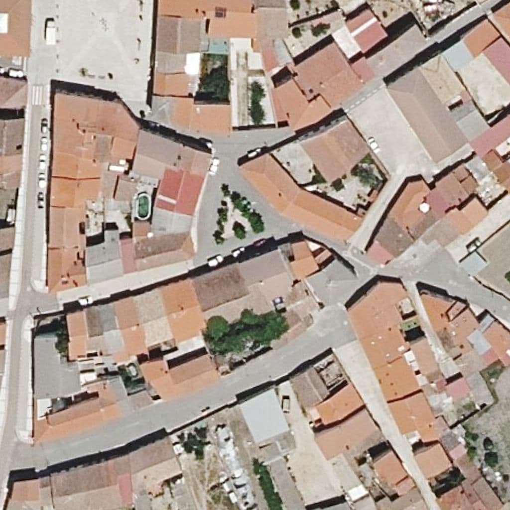 Aerial view of the grounds of EL RINCÓN DEL BEBÉ