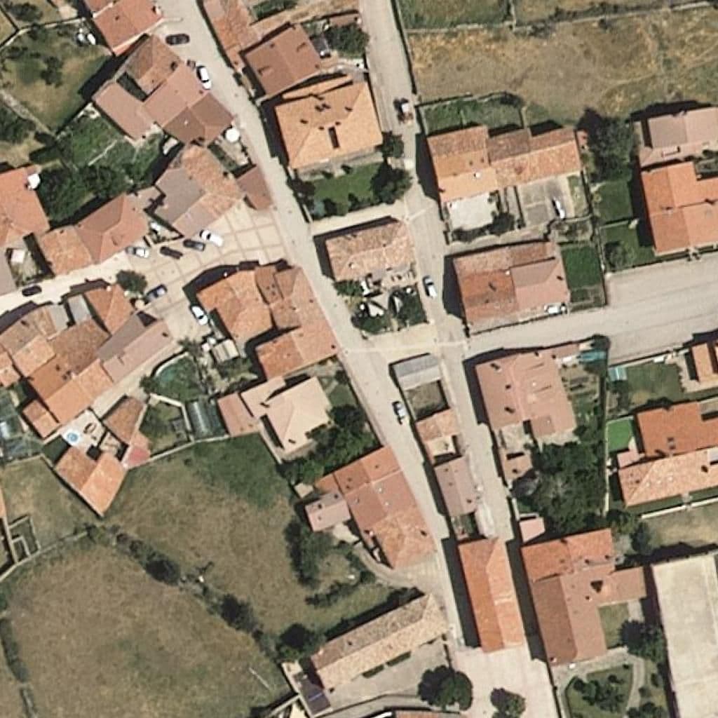 Aerial view of the grounds of EL VALLE DE LOS PITUFOS