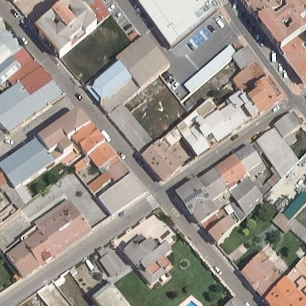 Aerial view of the grounds of ESCUELA INFANTIL DE ÍSCAR