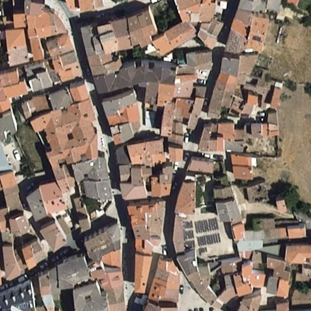 Aerial view of the grounds of I NAVALUENGA