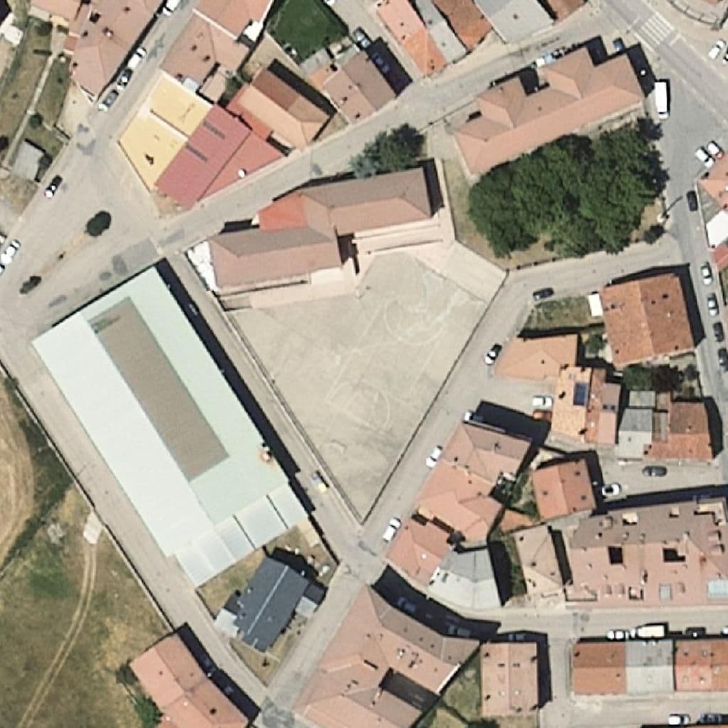 Aerial view of the grounds of LAS FUENTECILLAS
