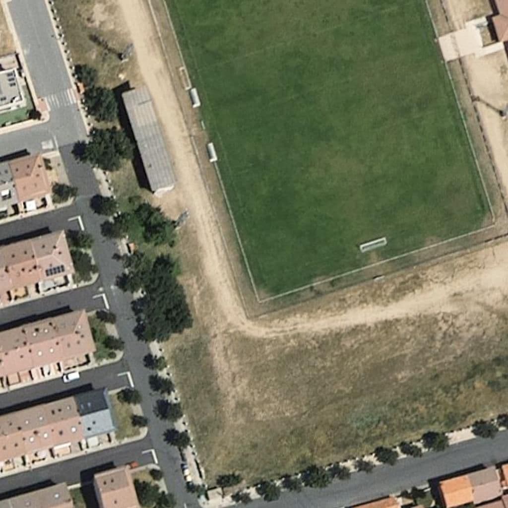Aerial view of the grounds of LAS NAVAS DEL MARQUÉS