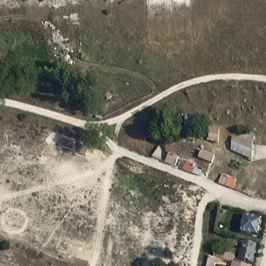 Aerial view of the grounds of LOS ENANITOS