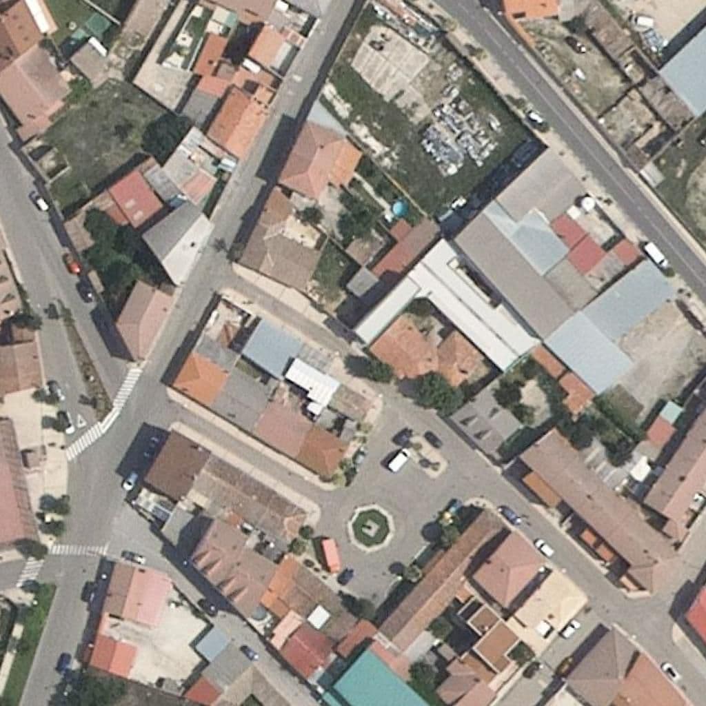 Aerial view of the grounds of LOS PATITOS DE NOMA