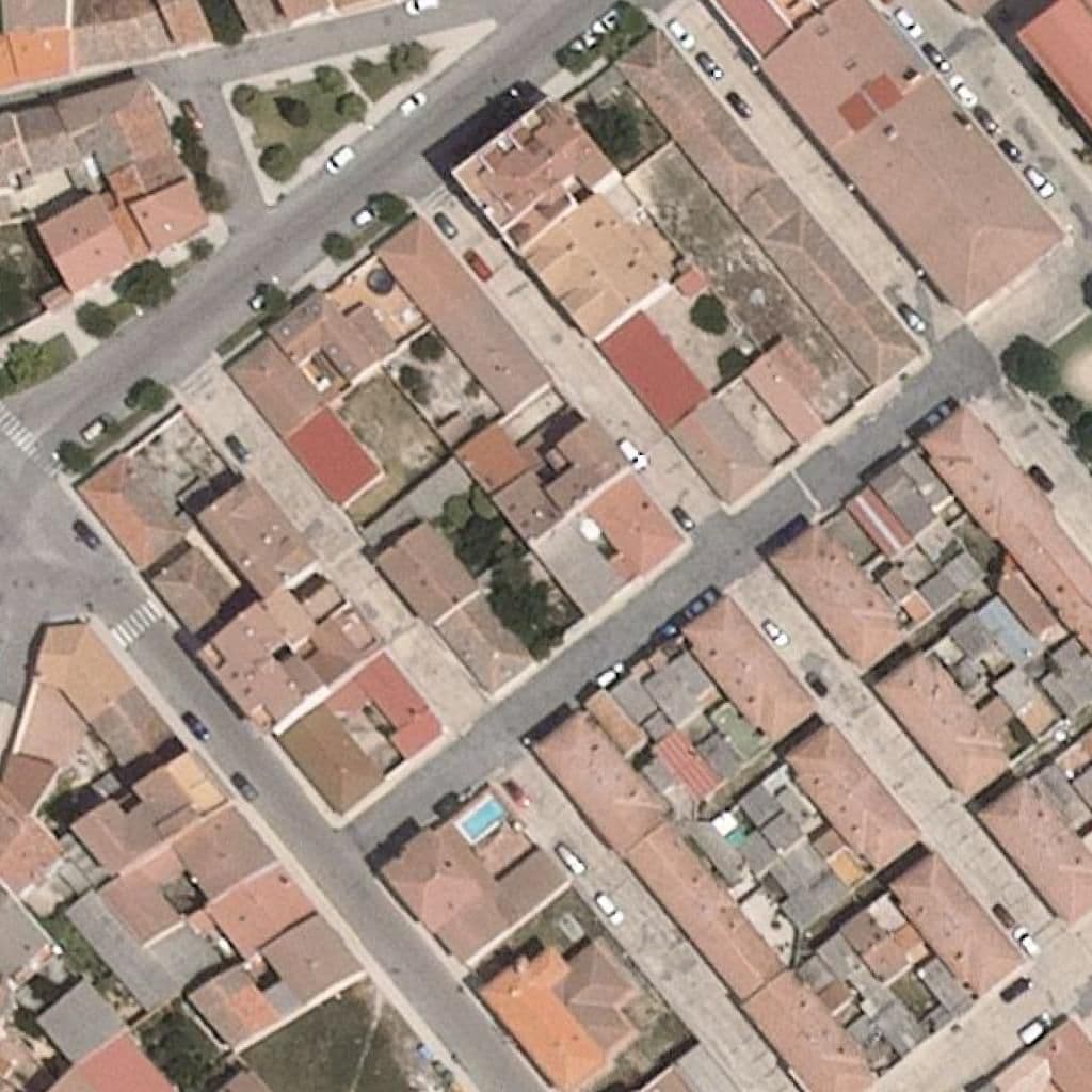 Aerial view of the grounds of LOS PITOCHES
