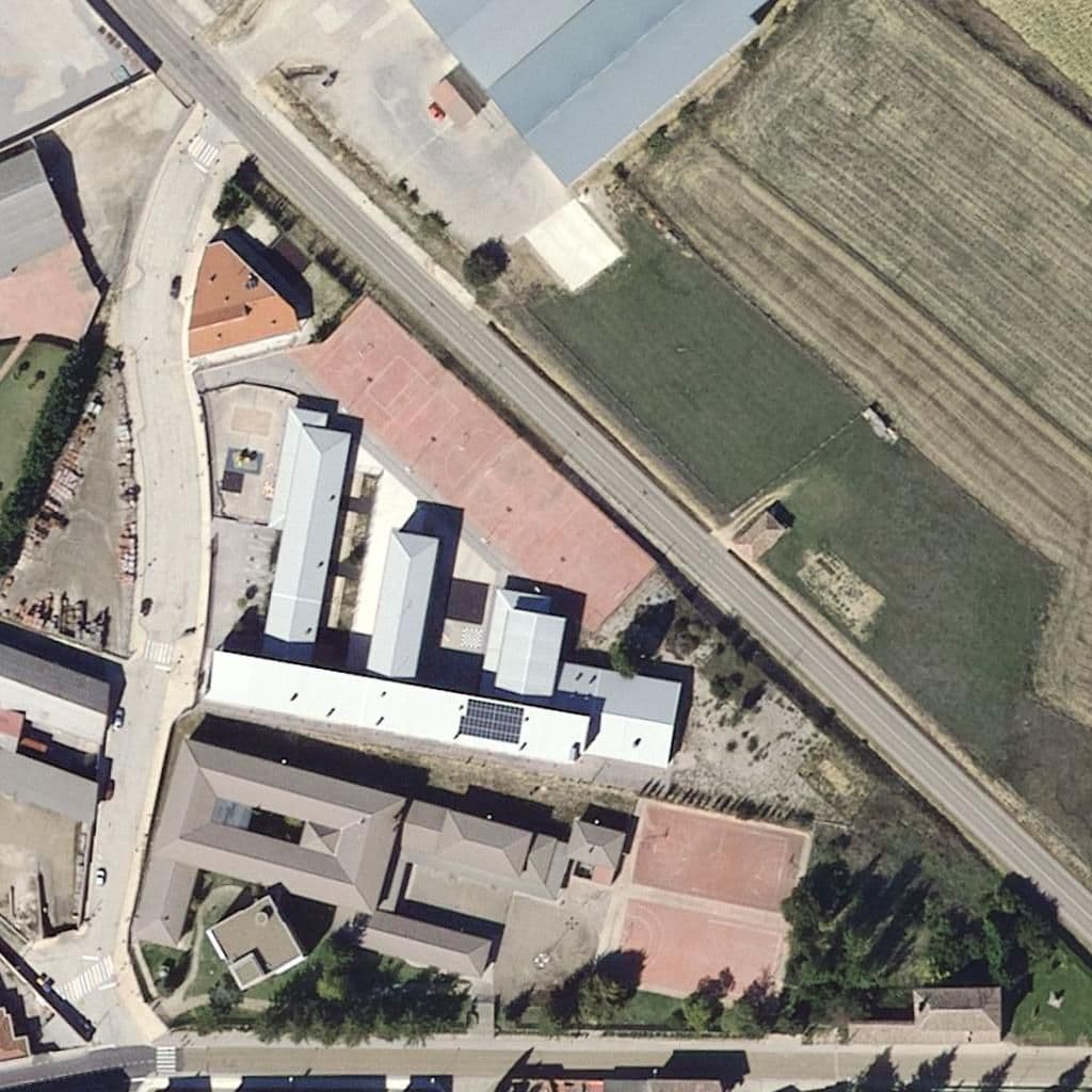 Aerial view of the grounds of NARANJITA