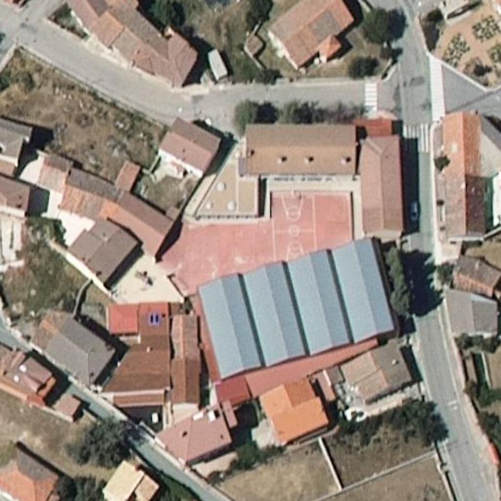 Aerial view of the grounds of OTERO DE HERREROS