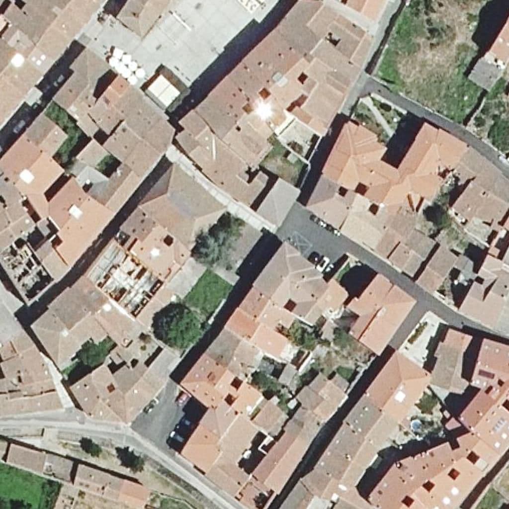 Aerial view of the grounds of PEQUE BARCO