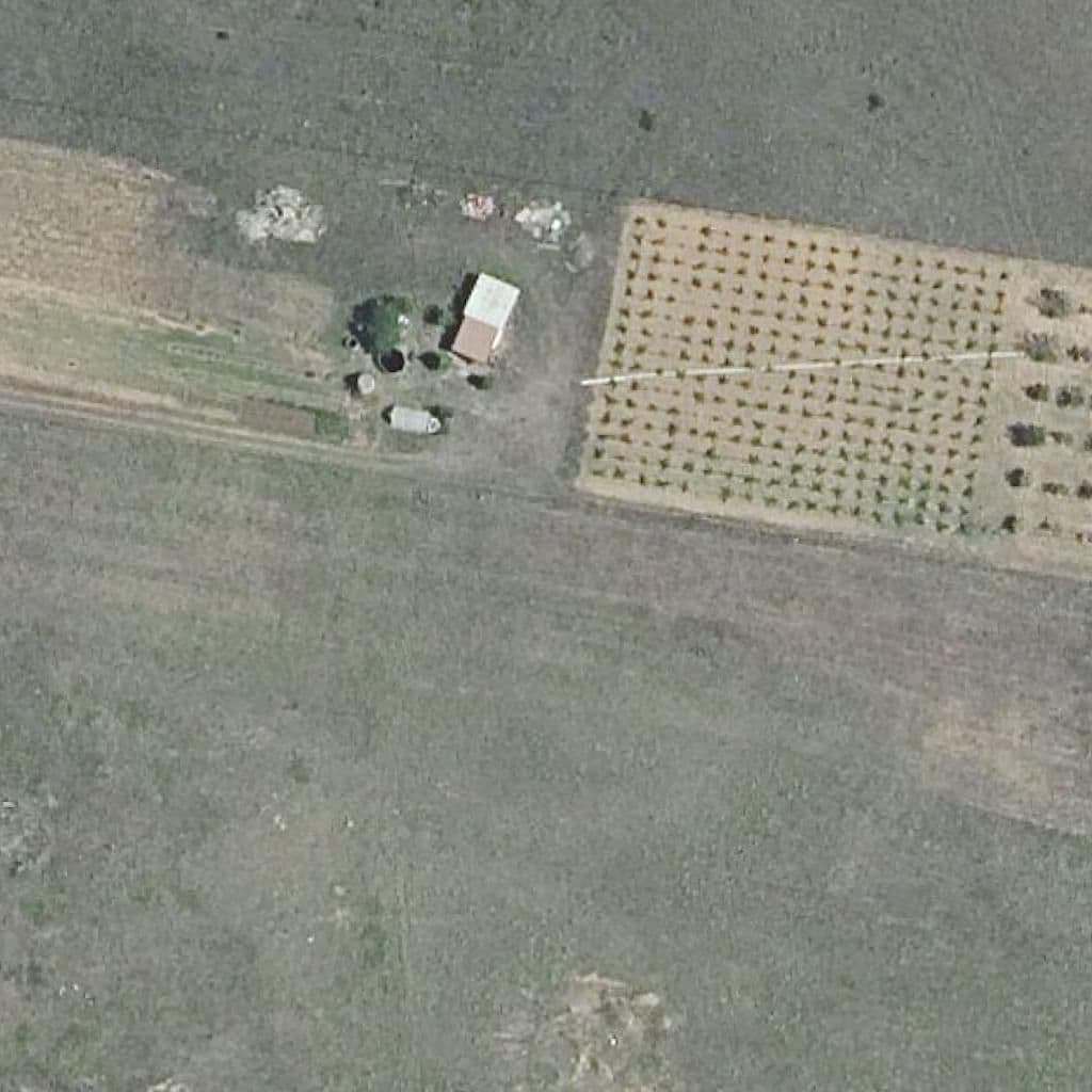 Aerial view of the grounds of POLÍGONO INDUSTRIAL DE LEÓN