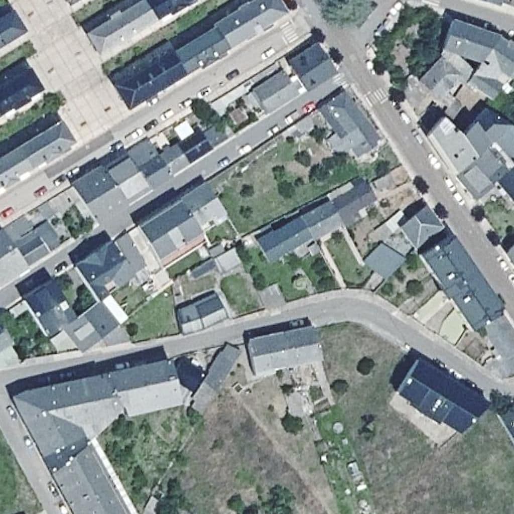 Aerial view of the grounds of SANTA BÁRBARA