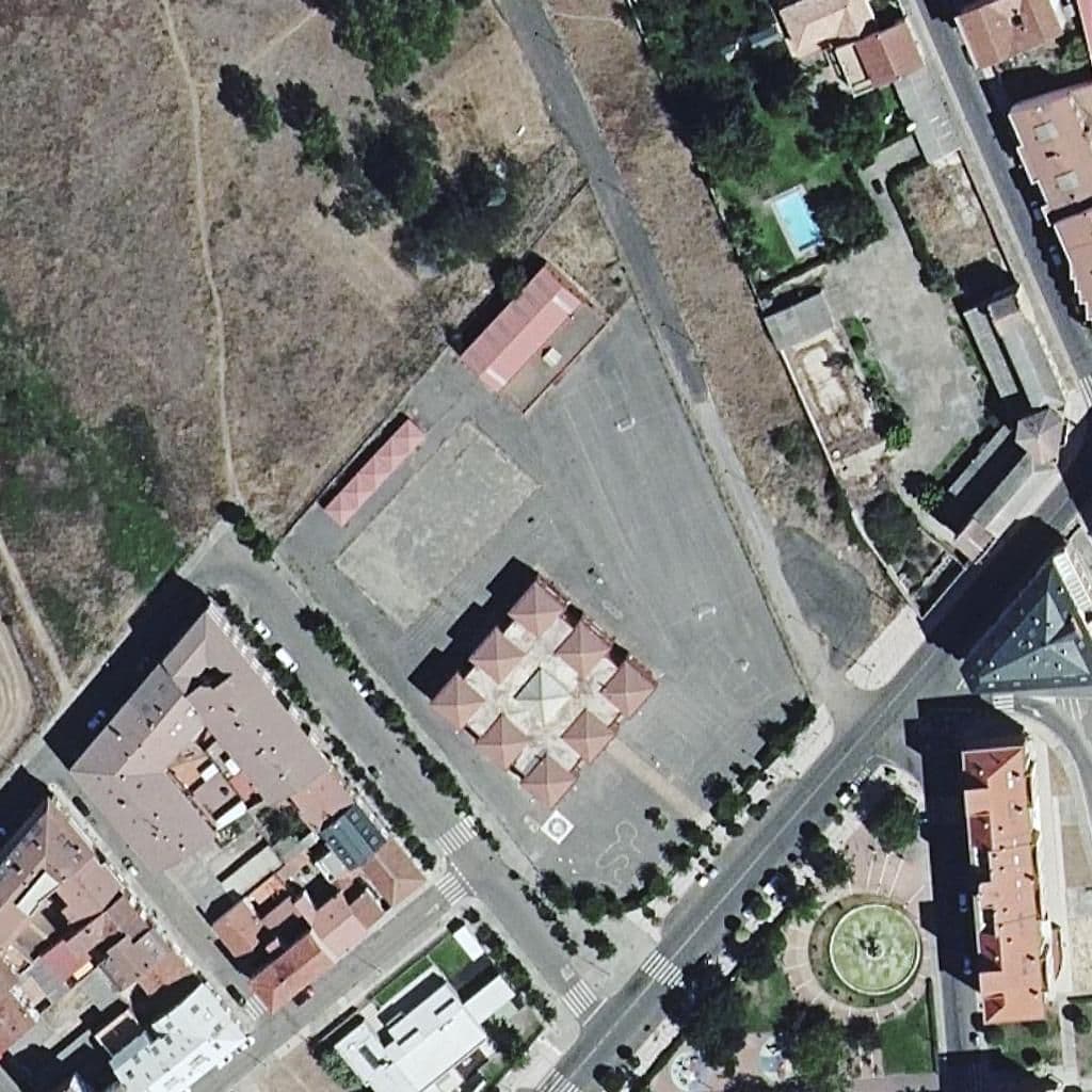 Aerial view of the grounds of SANTA MARGARITA