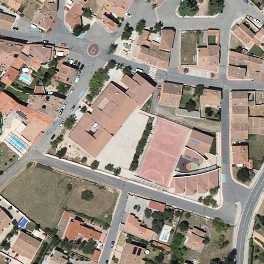 Aerial view of the grounds of TORRECABALLITOS