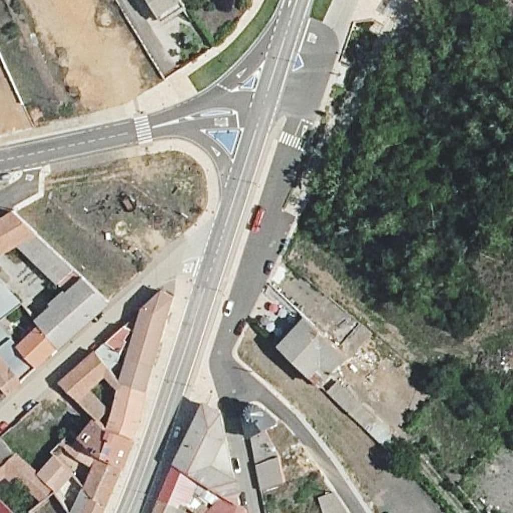 Aerial view of the grounds of VILLADANGOS DEL PARAMO
