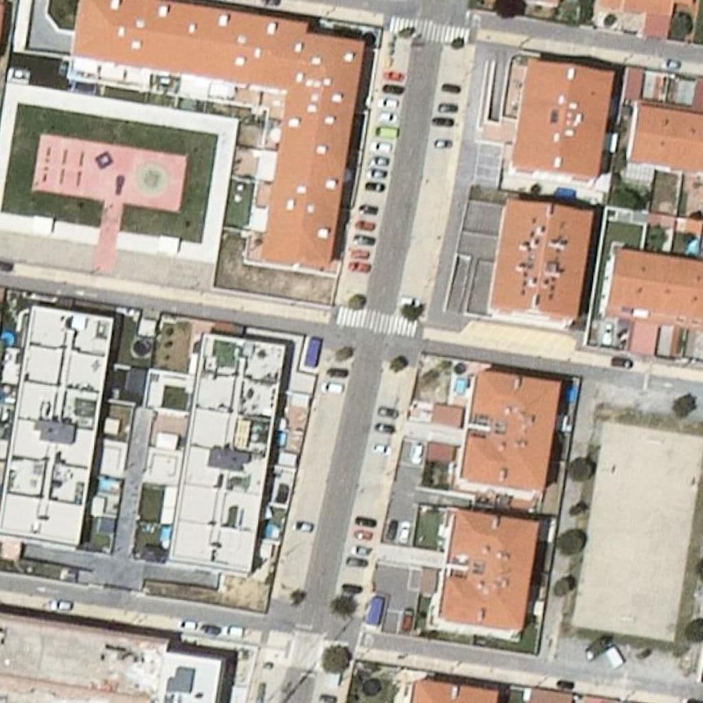 Aerial view of the grounds of VILLALOBÓN