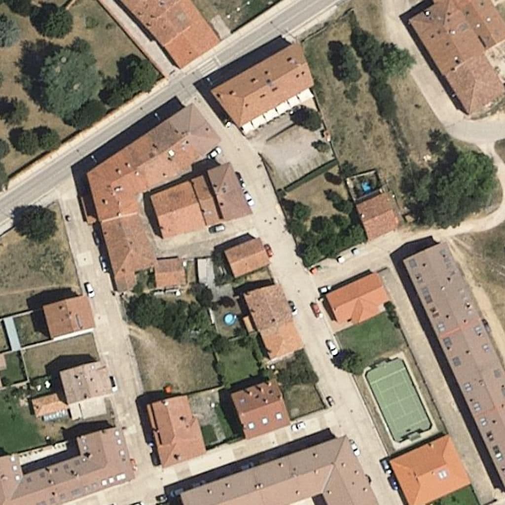Aerial view of the grounds of VINUESA