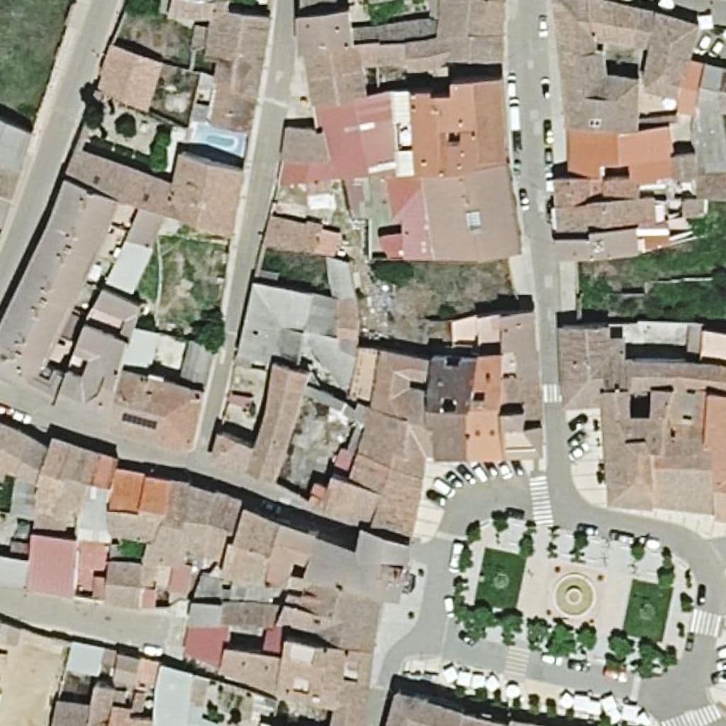 Aerial view of the grounds of ALONSO DE VILLADA