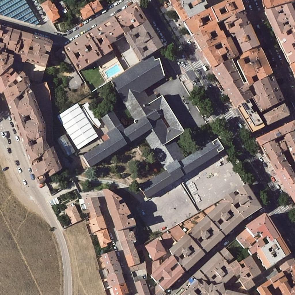 Aerial view of the grounds of ANDRÉS LAGUNA