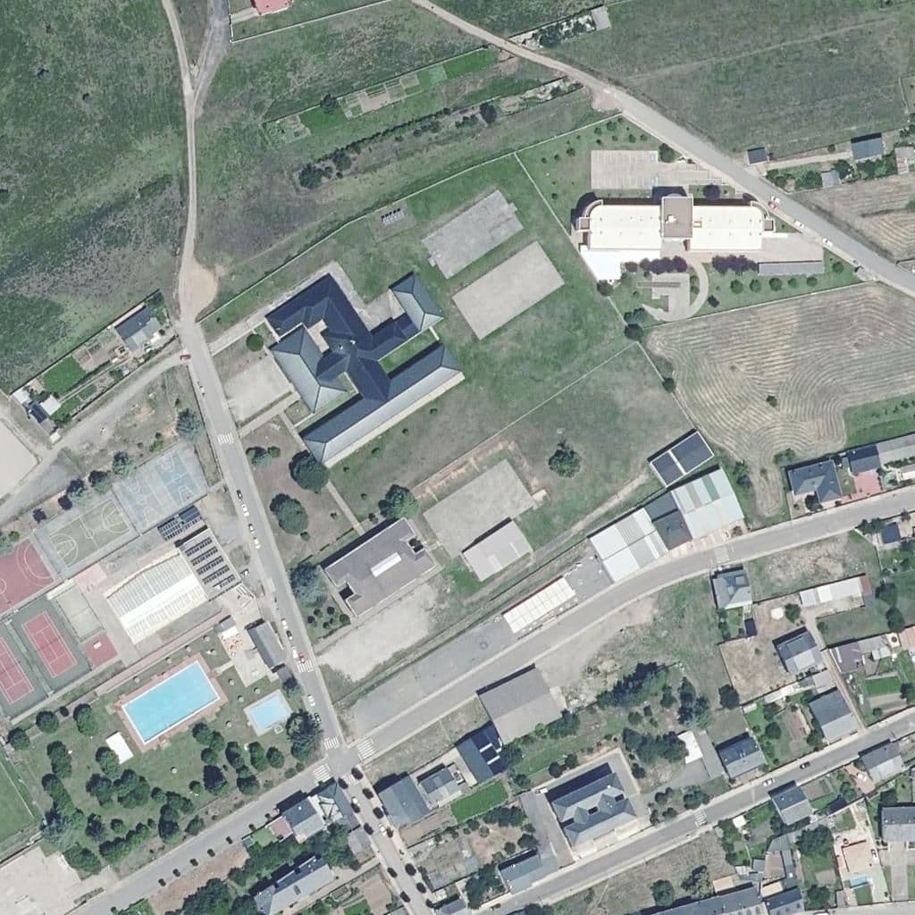 Aerial view of the grounds of BEATRIZ OSSORIO